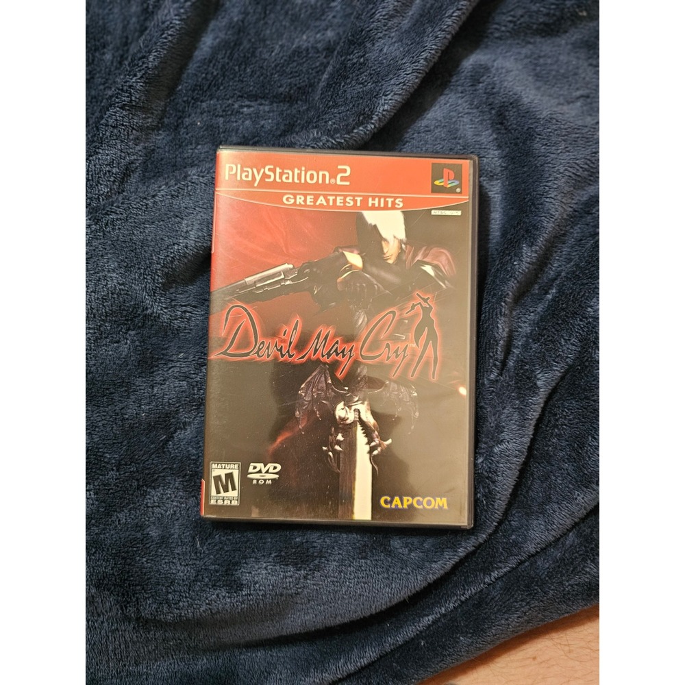 Devil May Cry Sony PlayStation 2 PS2 Greatest Hits Capcom Action Game CIB